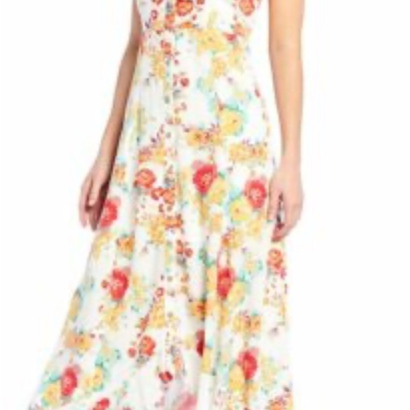 Floral Maxi Dress - Multicolor - Picture 2 of 6
